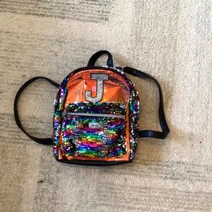Kids sequence “J” mini bag